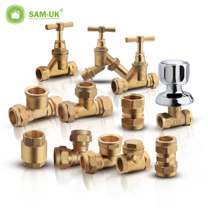 Full range of sanitary ware suppliers full size water stop cocks Brass ball valve fittings plumbing fitting