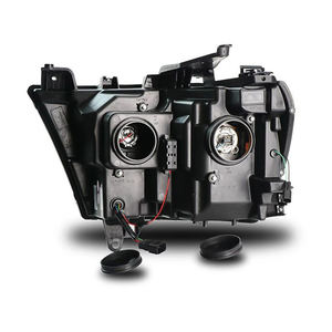 Para <span class=keywords><strong>Dodge</strong></span> Ram 2500 3500 2019-2022 faro 68360176 AD lente ahumada doble proyector faro tira de diodo emisor de luz faro - Product Image 6