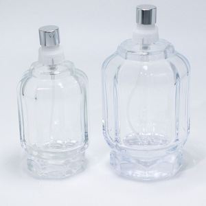 Botella de Perfume Árabe de Lujo Vacía con Tapa de Corona Irregular, 50ml 100ml, Transparente, con Cierre a Presión, con Caja, Estilo Dubái, Oriente Medio - Product Image 2