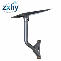 Support de montage extérieur en métal Starlink V5, réglable à 360° °   Rotation 120 °   Support d'antenne parabolique inclinable pour installation sur mur ou poteau