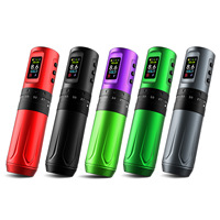 INKONE Torx Steel Draadloze Tattoo Pen, Dubbele Batterij Kleurenscherm, Grensoverschrijdende Bestseller voor Lining en Shading