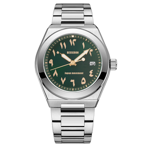 นาฬิกาข้อมือควอตซ์เรืองแสงสแตนเลสสตีล 316L พร้อมสายสแตนเลสสตีลสำหรับการใช้งานกันน้ำในชีวิตประจำวัน - Product Image 2