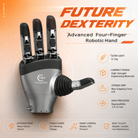 Main robotique déextéreuse à quatre doigts CTDH4F08D pour l'automatisation en laboratoire et la manipulation précise des échantillons
