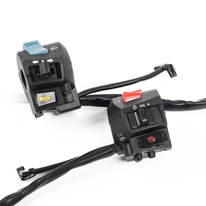 मोटरसाइकिल एक्सेसरीज के लिए निर्माता द्वारा संशोधित हैंडलबार स्विच असेंबली से सीधी बिक्री - Product Image 6