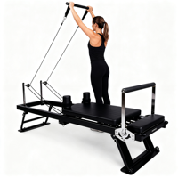 Nouveau design de reformer de Pilates avec technologie de capteur intelligent pour suivre la forme et les répétitions