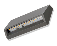 P1601 3W Lampes d'escalier LED SMD 2835 IP65 pour la maison et le bureau, luminaires muraux intérieurs modernes, éclairage d'escalier LED extérieur à montage en surface