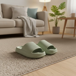 Sandalias de Plataforma Abiertas de EVA Personalizadas al por Mayor para Mujer, Estilo Chunky Cloud con Dijes 3D, para Uso en Interiores y Exteriores en Todas las Estaciones - Product Image 4