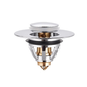 GUIDA 732009 accesorios de cocina Pop Up <span class=keywords><strong>fregadero</strong></span> de cocina drenaje Universal lavabo rebote <span class=keywords><strong>Filtro</strong></span> de drenaje ducha <span class=keywords><strong>fregadero</strong></span> colador enchufe - Product Image 1