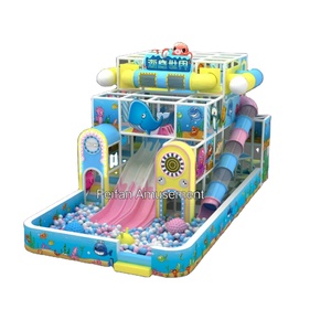 Équipement de <span class=keywords><strong>jeux</strong></span> de parc pour enfants personnalisé Équipement de jeu intérieur souple Petite aire de <span class=keywords><strong>jeux</strong></span> intérieure pour enfants, parc d'attractions avec toboggans - Product Image 1