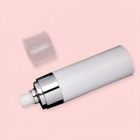 Flacon pulvérisateur en PET de 120 ml en forme de cylindre, surface givrée, impression sérigraphique, pour lotion, toner, sérum de soin du visage