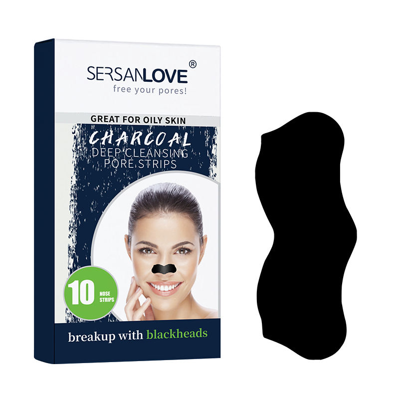 Private Label Remove Blackheads Acne Nose Pore Strips Pore Strips Blackhead Removal Nose Acne Pore Peel Off Strips Masks 10pcs