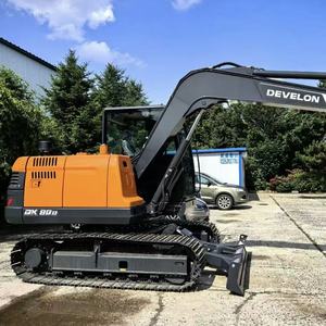 Excavadora Doosan DX80D de 7.65 Toneladas en Venta, Excavadora Hidráulica Usada con Bomba de Motor, Sistema de Cojinetes LS, Ahorro de Combustible, Bien Mantenida - Product Image 3