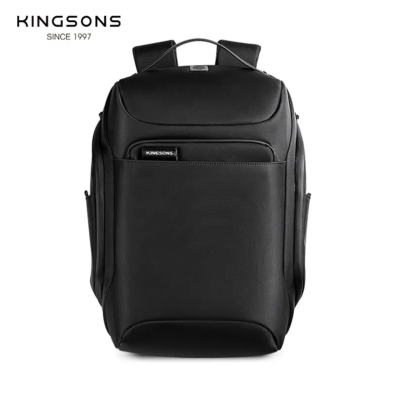Kingsons high quality wear resistant laptop backpacks tear resistant waterproof business laptop bag with USB trolley sleeve