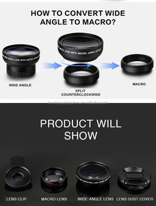 Objectifs <span class=keywords><strong>de</strong></span> caméra grand angle macro 37MM 0.45X 2 accessoires <span class=keywords><strong>photo</strong></span> d'appareil <span class=keywords><strong>photo</strong></span> en 1 - Product Image 3