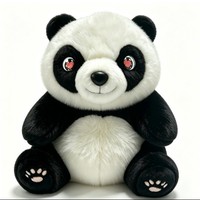 Ours en peluche interactif intelligent avec yeux émotionnels IA, jouet parlant pour soulager le stress, en polyester et coton PP, cadeau d'anniversaire