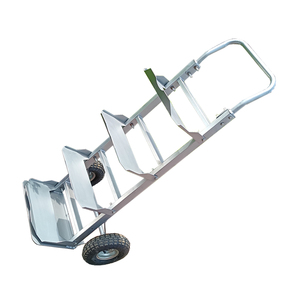 Carretillas Plegables de Acero de Alta Resistencia con Capacidad de Carga de 200 kg para Transportar 4 Cubetas Grandes de Agua de 5 Galones - Product Image 5