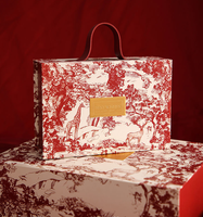 Écrin cartonné carré de luxe avec couvercle en carton pour roses, boîte à fleurs, emballage créatif avec tiroir, nouvelle collection 2020