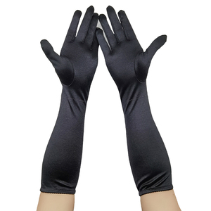 <span class=keywords><strong>Gants</strong></span> musulmans <span class=keywords><strong>longs</strong></span> à doigts entiers lavables pour femmes islamiques personnalisés - Product Image 4