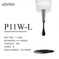 Jovisa-pegamento magnético para extensión de pestañas, Etiqueta Privada, 1 ~ 2 segundos, secado rápido, 30 ~ 70% RH, adhesivo OEM