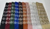 Tissu KC en tulle superposé à motifs écailles festonnées, orné de perles et de paillettes, résistant aux plis, respirant, de poids moyen, maille scintillante pour Dubaï