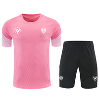 Camiseta de Fútbol para Hombre 2026, Uniforme de Entrenamiento Transpirable de Manga Corta, Camiseta de Fútbol Clásica de Alta Calidad, Ropa Deportiva 100% Poliéster