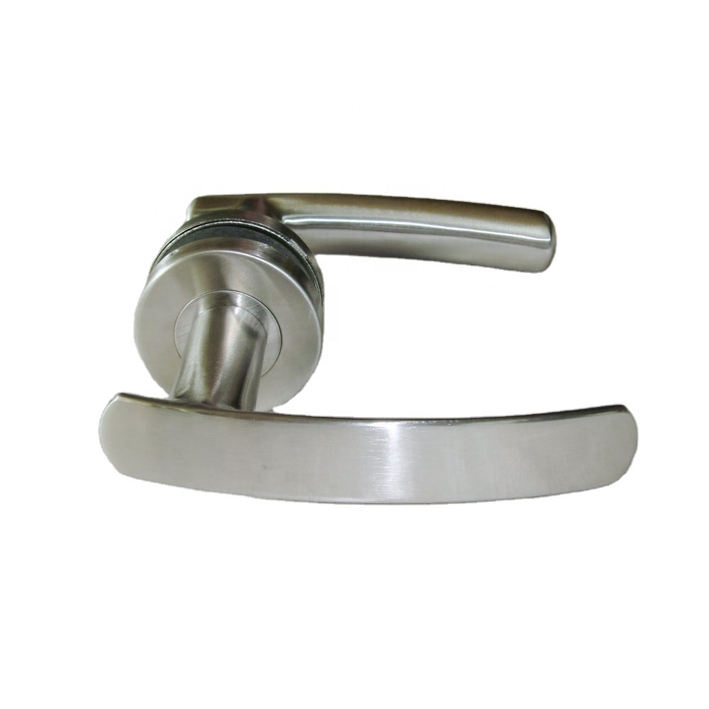Lever Hardware Pull Lock Door Handle 304ss Stainless Steel Door Lock