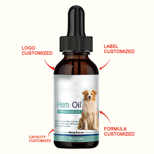 OEM Improves Sleep Pain Relief omega 3 6 9 Premium Organic Hemp Oil Pet Food Pet Hemp Oil for <strong>Dogs</strong> and Cats Anxiety - Product Image 2