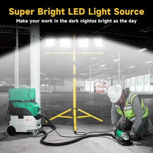 Plug in <b>Led</b> Work <b>Light</b> With Stand 28000 Lumen 110V/220-240V 4 Adjustable Head Outdoor Flood <b>Lights</b> WD-460T2 Plug in <b>LED</b> Work Lig - Product Image 6