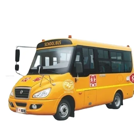 Dongfeng Mini 19 Kursi Bus Sekolah Kuning untuk Anak Diskon Besar-besaran Di Tiongkok