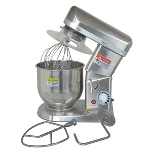 High Speed Tri-Functional with Egg-Whisk,Dough-Mixer and Filling-Mixer 7L Food Mixer