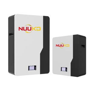 Nuuko Hot Sale Wall Mounted 10000+ Cycle 51.2V <b>48v</b> 100Ah 200Ah 10kwh 5kwh Lithium <b>Battery</b> for Home Energy Storage System - Product Image 1