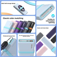 Étui en silicone SIKAI pour batterie externe HONOR Select JOWAY 66W 12000mAh, résistant aux chocs, anti-rayures, antidérapant