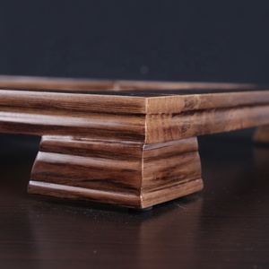 Bandeja de Té Hecha a Mano de Madera Maciza, Venta Directa de Fábrica al Por Mayor - Tamaño y Logotipo Personalizables para Uso en Hogar, Hotel y Restaurante - Product Image 4