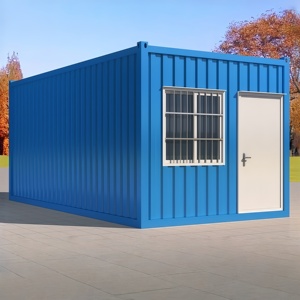 Custom Luxury 20ft Mobile Home Prefab Tiny House <b>Portable</b> Shipping Container House for Retail Store School Farmhouse Workshop - Product Image 1