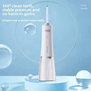 Irrigador Bucal Eléctrico, Limpiador <span class=keywords><strong>Dental</strong></span>, Resistente al <span class=keywords><strong>Agua</strong></span> IPX7, Baterí<span class=keywords><strong>a</strong></span> Integrada, <span class=keywords><strong>Limpieza</strong></span> Bucal Personalizada para Uso Doméstico - Product Image 2