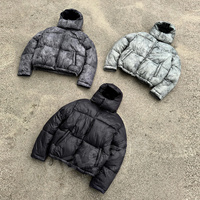 Fabricant de veste personnalisée pour hommes en duvet Softshell imperméable à l'eau pour l'hiver avec fermeture éclair et bulle pour hommes
