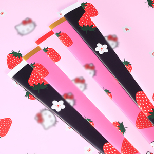 2025 ultima fragola KT gatto floreale carta da imballaggio impermeabile coreano comprato carta da regalo di lusso fiorista materiali da imballaggio - Product Image 3