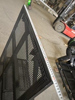 Barrières de scène portables carrées en acier et aluminium HAIAO pour le contrôle des foules, en vente