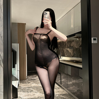 Sous-vêtements intimes sensuels et tentants en dentelle fine à pois, style string en maille, stimulation sexuelle pour adultes, sensation de toucher réel, doux