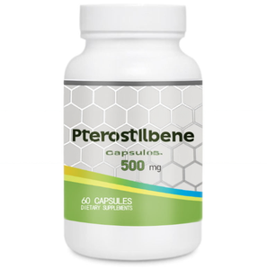 Pterostilbene แคปซูลสำหรับผิวขาวและสนับสนุนภูมิคุ้มกันอาหารเสริมสุขภาพหัวใจและหลอดเลือด - Product Image 1