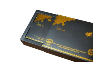 Boîte d'emballage en gros pour miel Etu, boîtes gaufrées avec revêtement UV pour miel VIP, conception d'emballage pour compléments alimentaires masculins à base de plantes - Product Image 5
