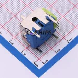 YF16-ZL7.2-B5Kb(45-10)-Y Joystick / Navigation Switch Through hole Component (THT)-7P,19.8x16mm Switch - Product Image 2