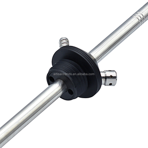 Toptan Yeni Tasarım Paslanmaz Çelik Lüks Şeffaf Cam Şişe Taşınabilir Nargile Rus Shisha Seti Dayanıklı Lake Kaplama - Product Image 4