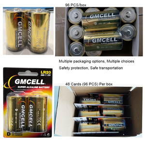 Blister card Super <b>D</b> <b>Size</b> <b>battery</b> LR20 Alkaline <b>Battery</b> 39H/2340mins <b>Battery</b> for Flashlight - Product Image 6