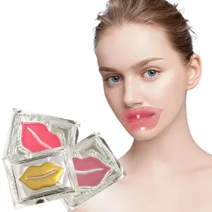 Tratamento Orgânico Natural Para Secar Rachado Hidratante Plumper Lábios Cuidados Berry Colágeno Lip Mask