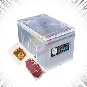 Table-style Cheese Package Machine Manufacture Smoked Meat Vacuum Pack Machine for Chicken