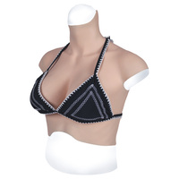 Plastron de poitrine en silicone réaliste 7L-D Cup personnalisé OEM/ODM pour travestis, transgenres, drag queens, cosplay et jeux de rôle