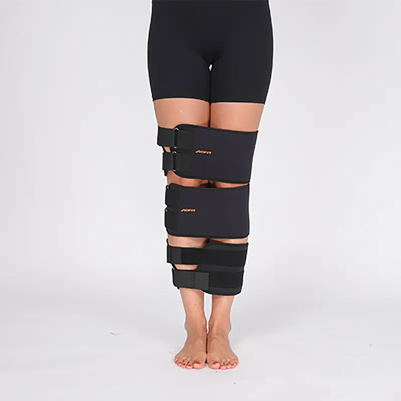 Kustom Dapat Disesuaikan O/X Jenis Postur Kaki Benar Sabuk Ortopedi Kaki Bengkok Kawat Gigi Bantalan Lutut Dukungan