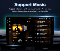 Radio universelle à écran tactile Wifi stéréo de voiture Android de 13.3 pouces pour différents modèles de lecteur multimédia Carplay avec ADAS
