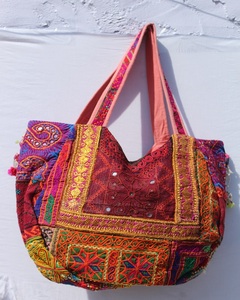Women's Outdoor Daily Use Banjara <b>Bag</b>-Handmade Indian Tribal <b>Patchwork</b> Tote Embroidery Large Capacity for Wholesale Price - Product Image 4